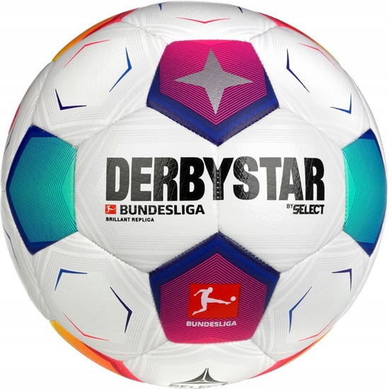 Select - "DerbyStar Bundesliga 2023 Brilliant Replica" Fußball (Weiß) - Image 1