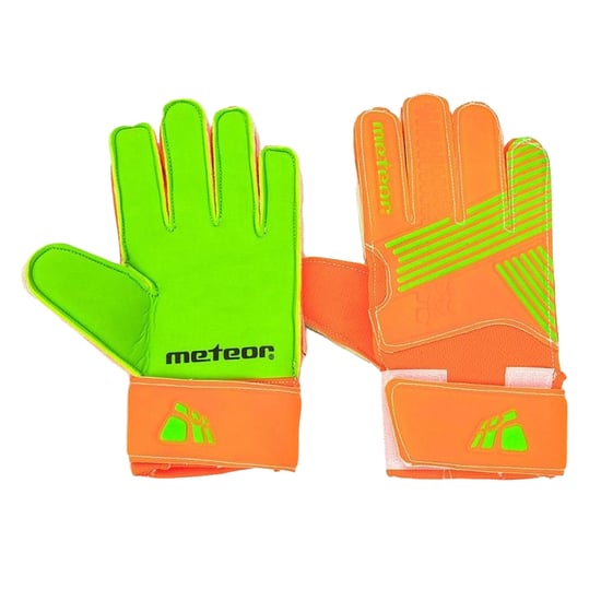 Meteor - "Catch" Torhüter-Handschuhe für Herren/Damen Unisex (Grün/Orange) - Image 3