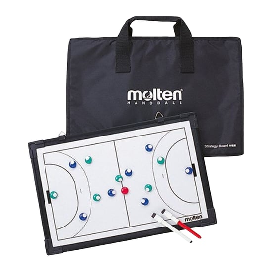 Molten - Handball-Taktiktafel mit Tragetasche "MSBH" (Schwarz/Weiß) - Image 1