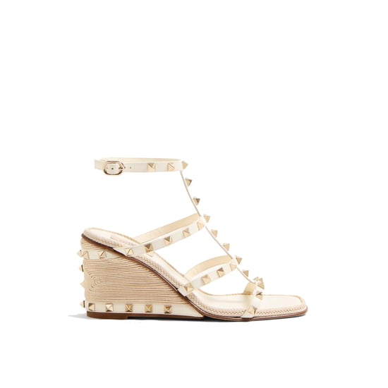 Valentino Garavani Rockstud Sandalen mit Keilabsatz - Image 1