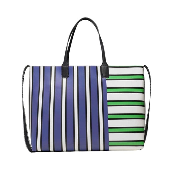 Tommy Hilfiger - Handtasche, Blockfarben (Blau/Grün) - Image 2