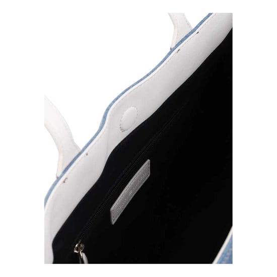 Tommy Hilfiger - Handtasche, Logo-Muster (Blau) - Image 4