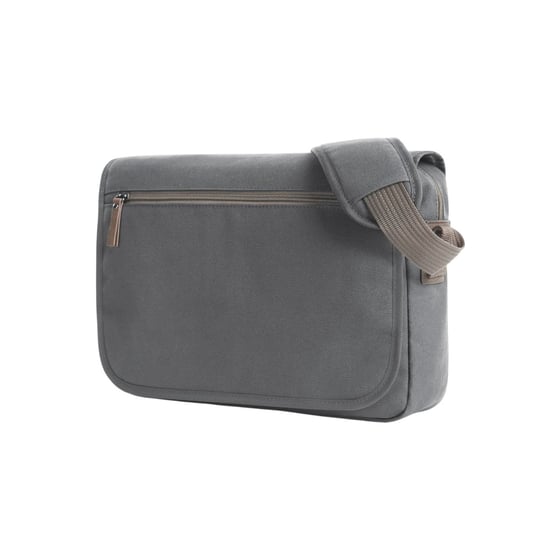 Halfar - "Country" Schultertasche, Velours (Anthrazit) - Image 2