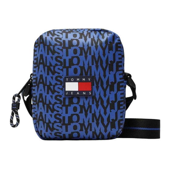 Tommy Hilfiger - Umhängetasche, Monogramm, Rundum bedruckt (Blau) - Image 1