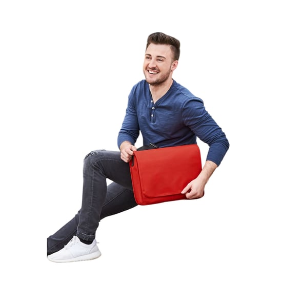 Halfar - "Kurier" Schultertasche (Rot) - Image 3