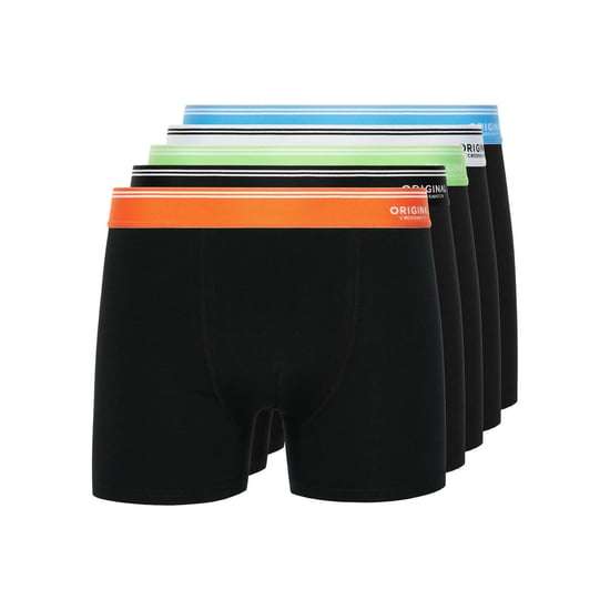 Crosshatch - "Prismara" Boxershorts für Herren (5er-Pack) (Schwarz) - Image 1