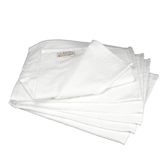 ARTG - "Subli-Me" Gäste-Handtuch, Rundum bedruckt (Weiß) - Image 1