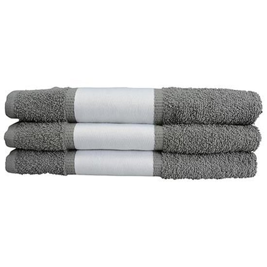 ARTG - "Subli-Me" Gäste-Handtuch (Anthrazit) - Image 1