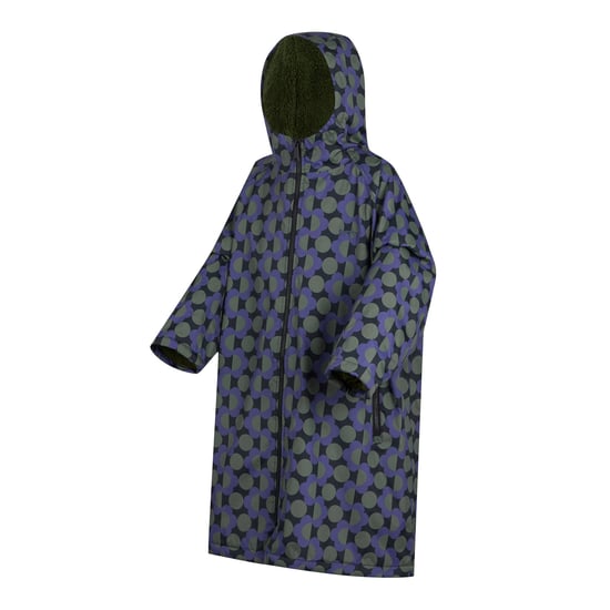 Regatta - "Orla Kiely" Robe für Kinder (Blau/Dunkel-Olive) - Image 3