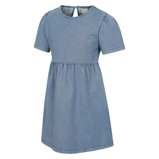 Mountain Warehouse - "Elodie" Midikleid für Mädchen, Chambray-Stoff (Blau) - Image 3