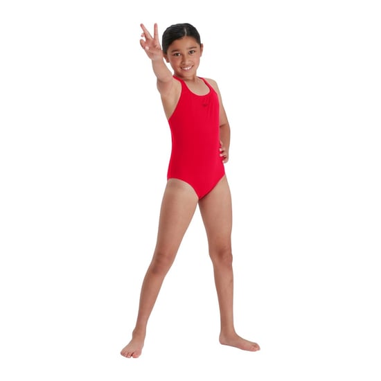 Speedo - "Eco" Badeanzug für Mädchen Endurance+ (Rot) - Image 6