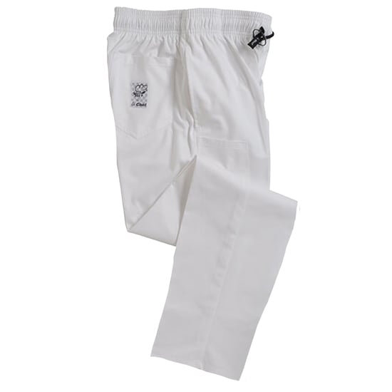 Le Chef - "Professional" Kochhose für Herren/Damen Unisex (Weiß) - Image 1