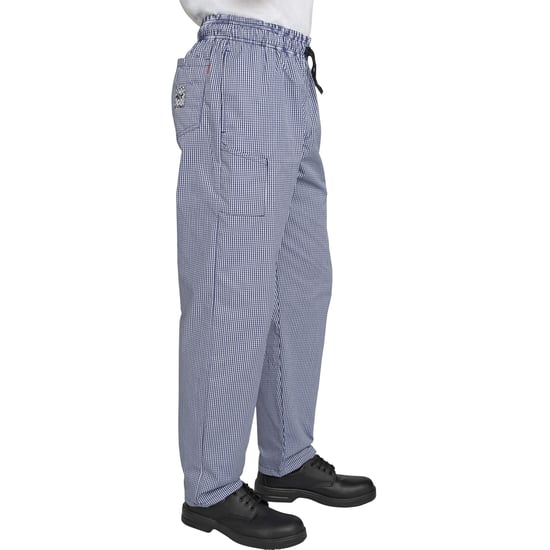 Le Chef - "Professional" Kochhose für Herren/Damen Unisex (Blau) - Image 1