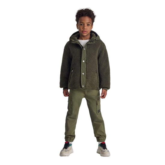 Minoti - Cargo-Hose für Jungen (Khaki Grün) - Image 4