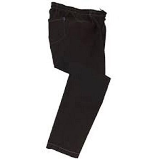 Le Chef Unisex Knitterfrei Prep Hose (Schwarz) - Image 2