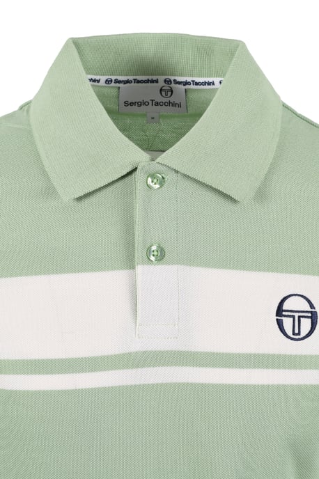 SERGIO TACCHINI YOUNG LINE POLO QUIET GREEN/GARDENIA - Image 3