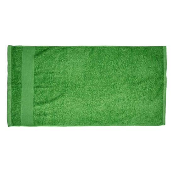 Fair Towel - "Cozy" Badetuch, Baumwolle aus biologischem Anbau (Grasgrün) - Image 2