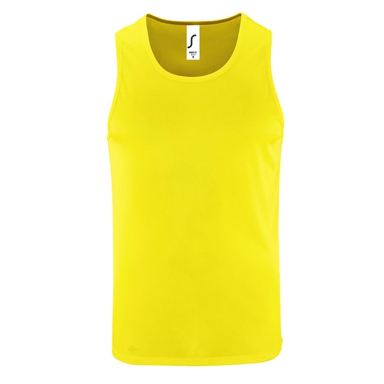 SOLS - "Sporty" Ärmelloses Oberteil für Herren (Neon-Gelb) - Image 1