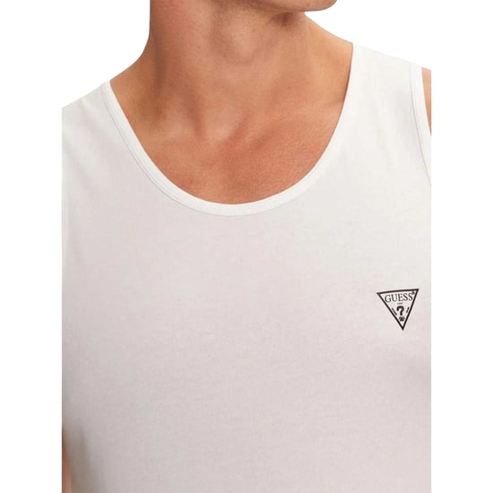 Guess - Ärmelloses Oberteil für Herren, Racerback (Aufgehelltes Weiß) - Image 3