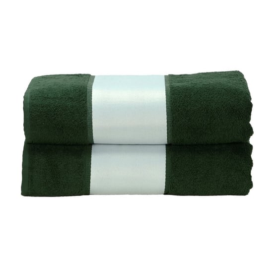 ARTG - "Subli-Me" Großes Handtuch (Dunkelgrün) - Image 1