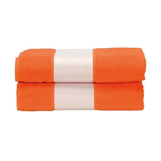 ARTG - Badetuch "Subli-Me" (Leuchtend Orange) - Image 1
