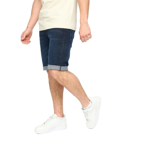 Crosshatch - "Youlgreeve" Shorts für Herren (Dunkle Waschung) - Image 3