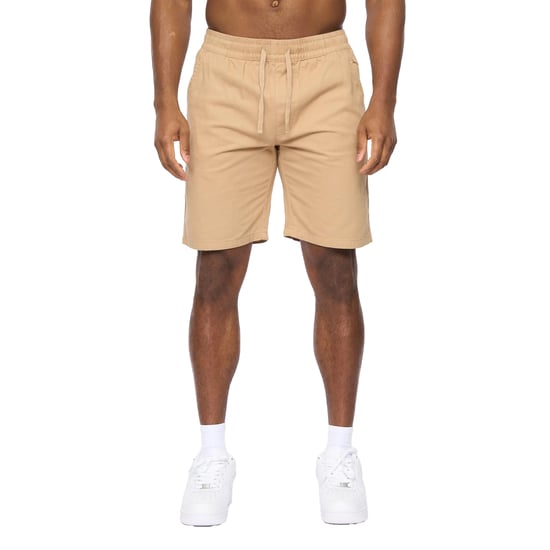 Crosshatch - "Blansmoore" Shorts für Herren (Steinfarben) - Image 1
