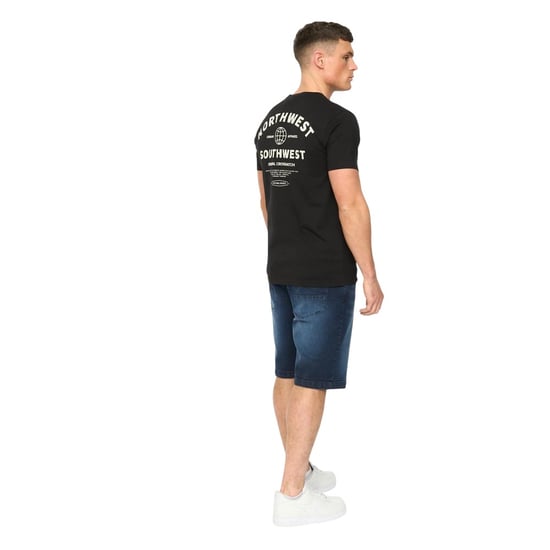 Crosshatch - "Chittingtons" T-Shirt für Herren (Schwarz) - Image 2