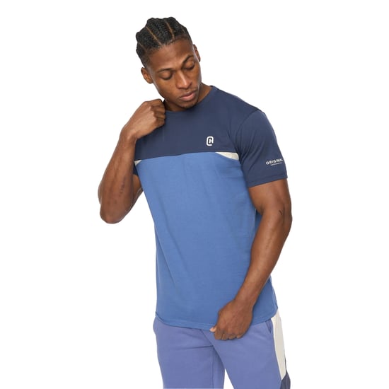 Crosshatch - "Castlebay" T-Shirt für Herren (Blau) - Image 3