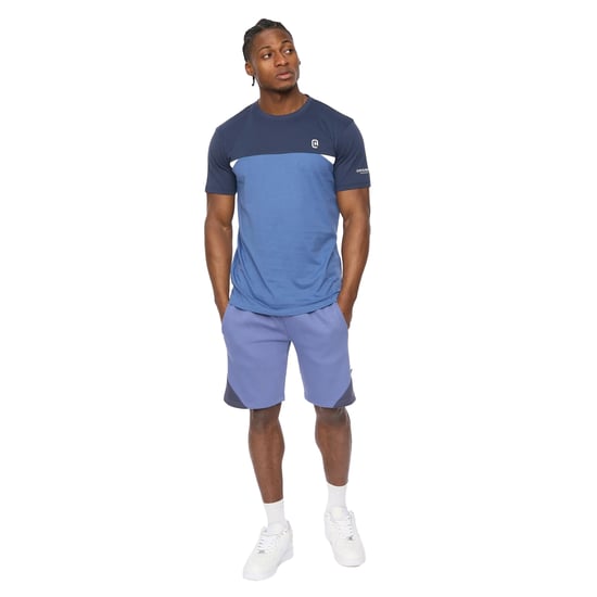 Crosshatch - "Castlebay" T-Shirt für Herren (Blau) - Image 4