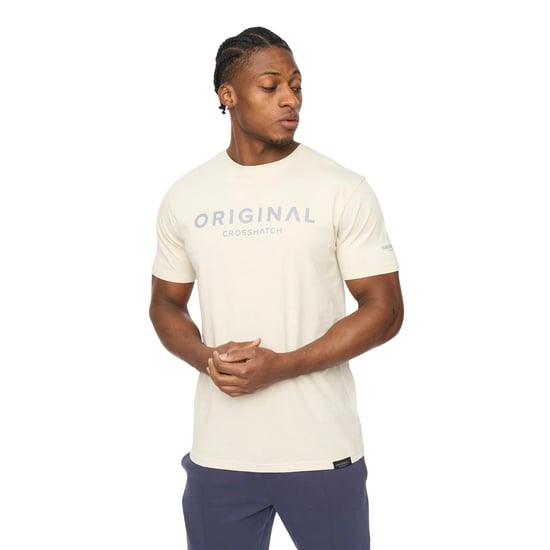 Crosshatch - "Bardon" T-Shirt für Herren, Baumwolle (Neutral) - Image 1