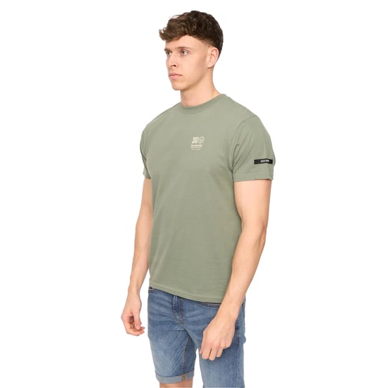 Duck and Cover - "Lynnfold" T-Shirt für Herren, Baumwolle, Alltag (Oliv) - Image 3