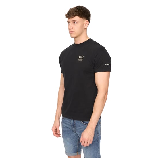Duck and Cover - "Lynnfold" T-Shirt für Herren, Baumwolle, Alltag (Schwarz) - Image 3