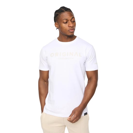 Crosshatch - "Bardon" T-Shirt für Herren, Baumwolle (Weiß) - Image 1