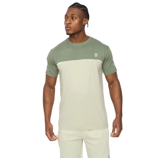 Crosshatch - "Castlebay" T-Shirt für Herren (Helles Oliv) - Image 3