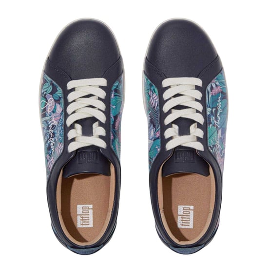 Fit Flop - "Jim Thompson" Sneaker für Damen, Leder (Blau) - Image 3