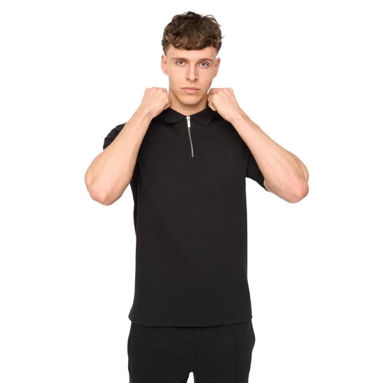 Duck and Cover - "Sherborn" Poloshirt für Herren, Baumwolle (Schwarz) - Image 4