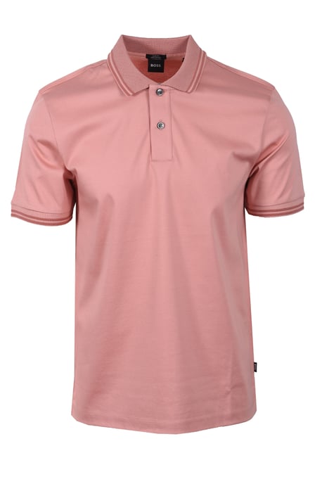 Boss Black H PHILLIPSON POLO LIGHT PASTEL PINK - Image 1