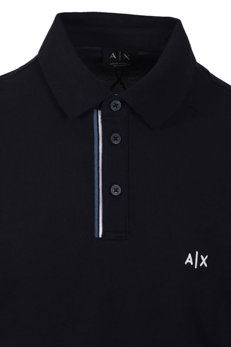 ARMANI EXCHANGE POLO SHIRT DEEP NAVY - Image 2