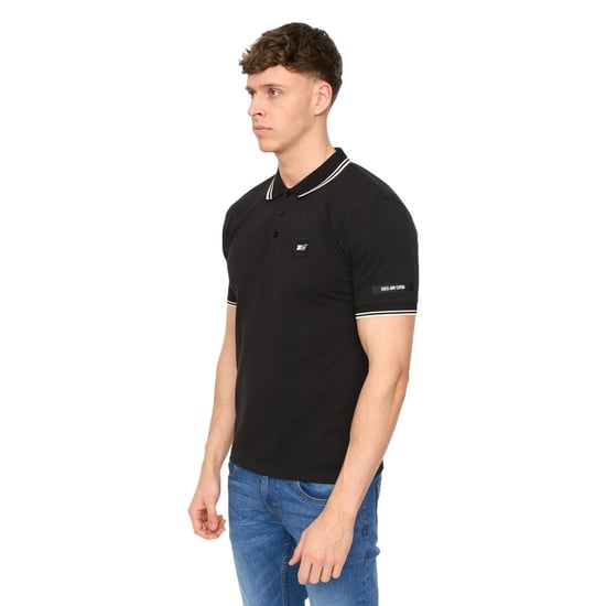 Duck and Cover - "Wrentham" Poloshirt für Herren (Schwarz) - Image 4