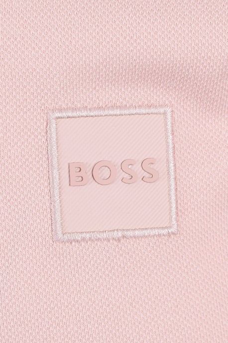 Boss Orange PASSERZIP POLO OPEN PINK - Image 3