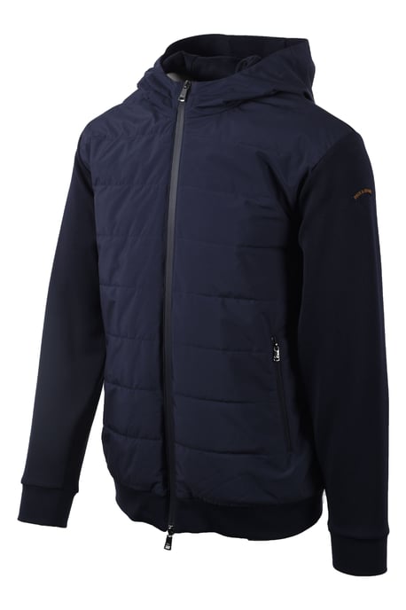 Paul & Shark FULL ZIP HYBRID JACKET NAVY - Image 2