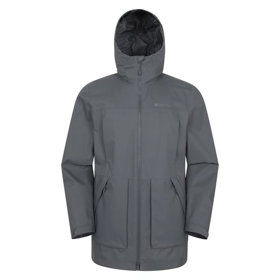 Mountain Warehouse - "Harbour" Jacke, wasserfest für Herren (Grau) - Image 1