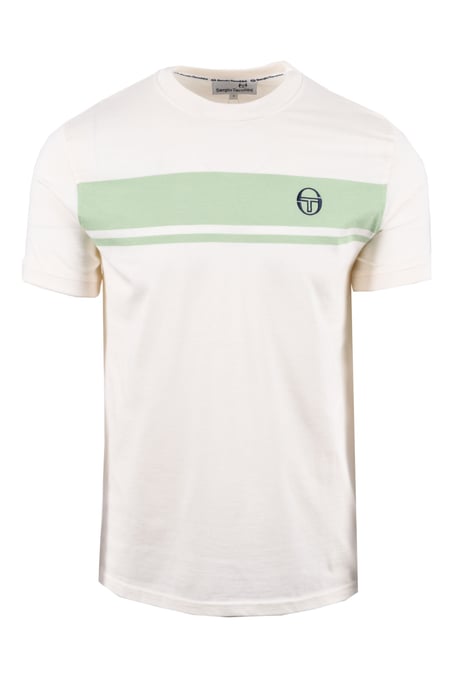 SERGIO TACCHINI MASTER T-SHIRT GARDENIA/QUIET GREEN - Image 1