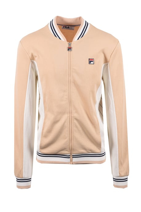 FILA SETTANTA TRACK JACKET BEIGE/GARDENIA/FILA NAVY - Image 1