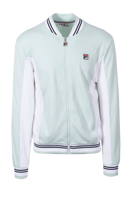 FILA SETTANTA TRACK TOP SURF SPRAY/NAVY/WHITE - Image 1