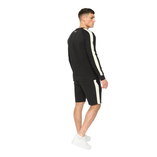 Crosshatch - "Cresswill" Sweatshirt für Herren (Schwarz) - Image 2