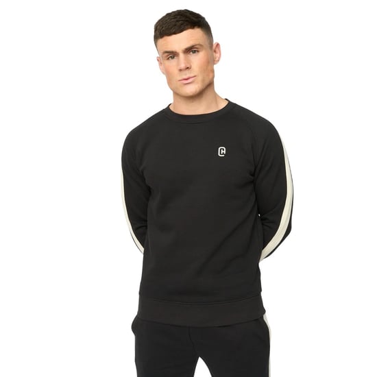 Crosshatch - "Cresswill" Sweatshirt für Herren (Schwarz) - Image 4