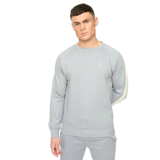 Crosshatch - "Cresswill" Sweatshirt für Herren (Stahlblau) - Image 4