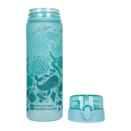 Mountain Warehouse - Wasserflasche für Kinder , Fisch, Ohne BPA, 500ml (Türkis) - Image 4